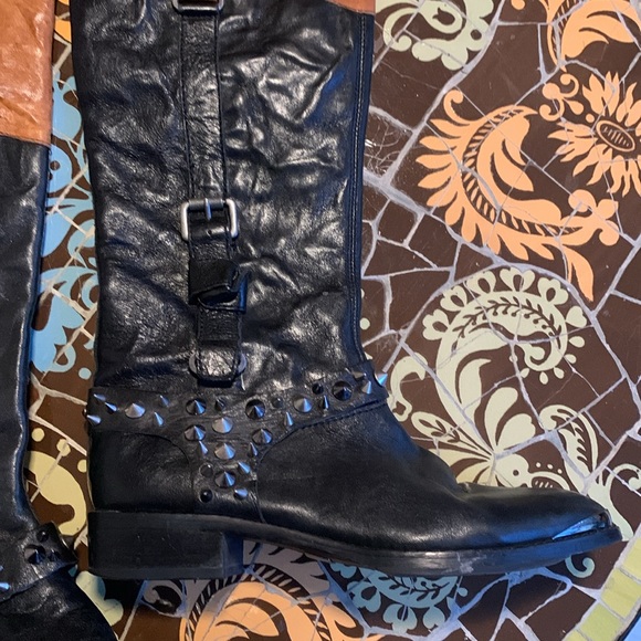 SAM EDELMAN PARK LEATHER BOOT Sz:6.5 - Picture 4 of 7